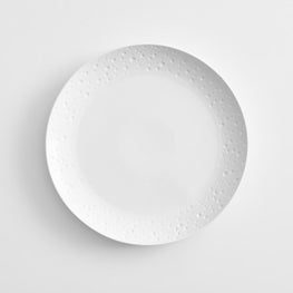 PLANNET Farfurie, porțelan, D.25cm