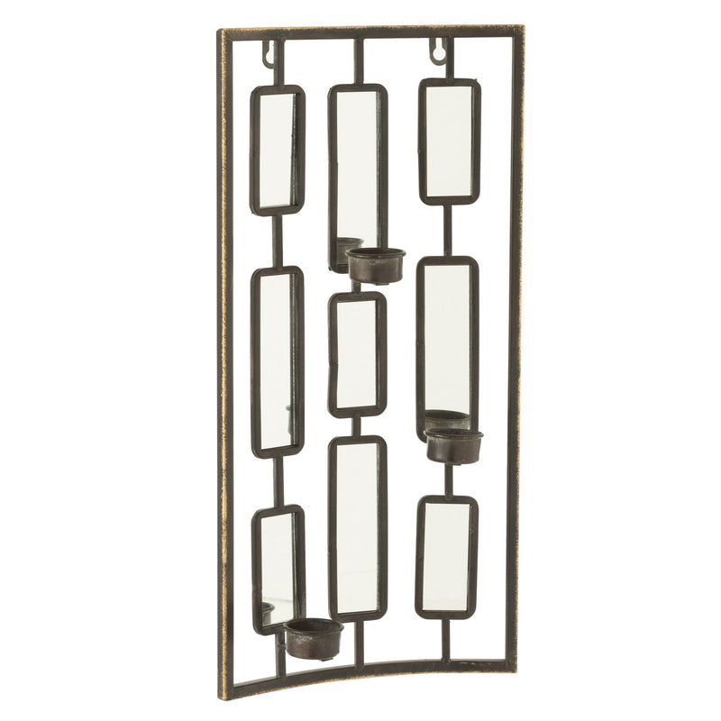 LIGHT Decorațiune perete cu suport lumânare