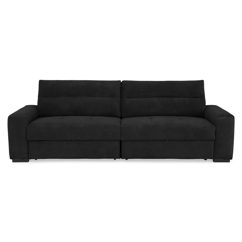 WIDE Canapea extensibilă, 4 locuri, stofă