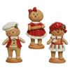 GINGERBREAD Set 3 figurine