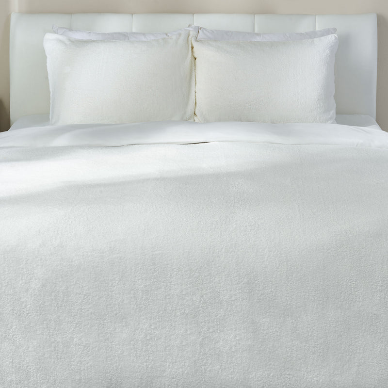 TEDDY FLEECE Set așternut 4 piese, 200x220cm