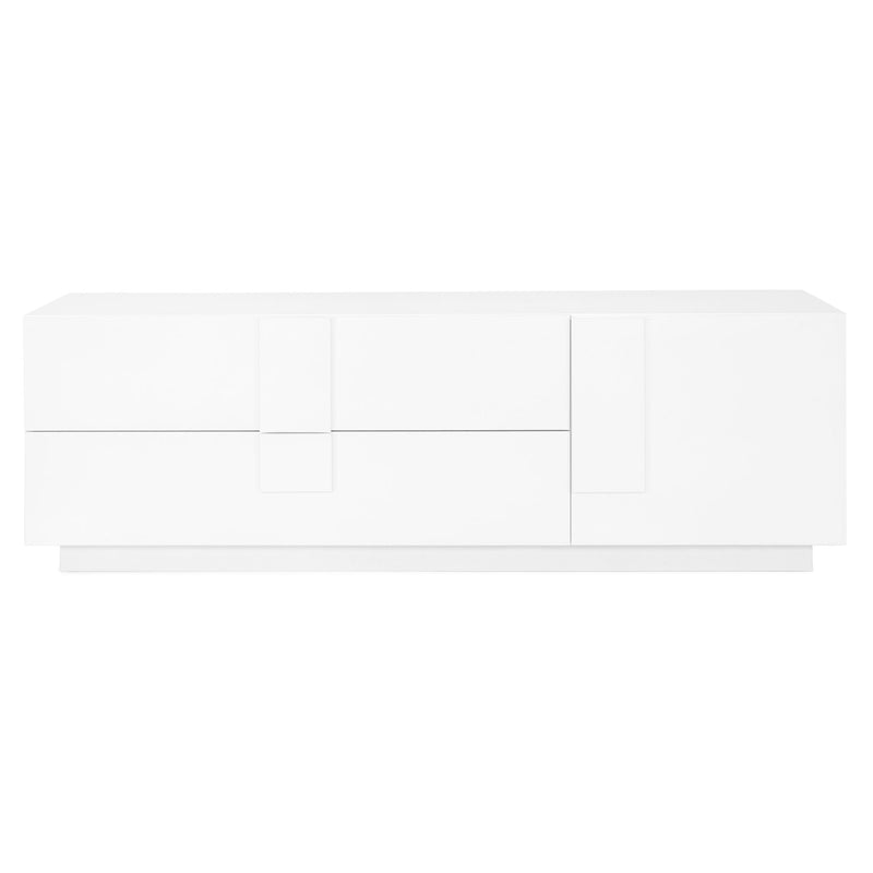 DEVON Comodă TV 1 ușă, 2 sertare