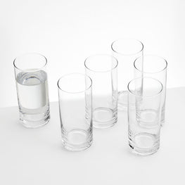 BALANCE Set 6 pahare diverse băuturi, sticlă, 300ml