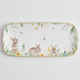 PRIMAVERA Platou servire, porțelan, L.36cm