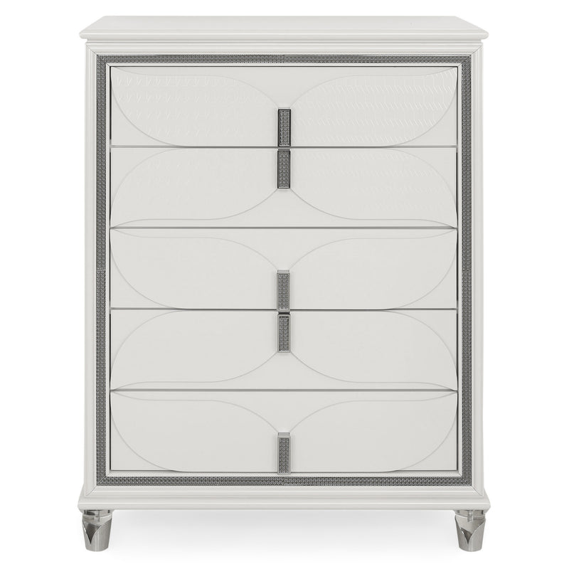 SHARLENE Comodă 5 sertare