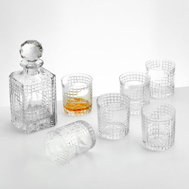 PUNK Set decantor și 6 pahare whisky