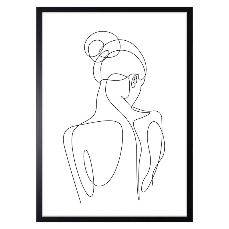 WOMAN BACK Tablou