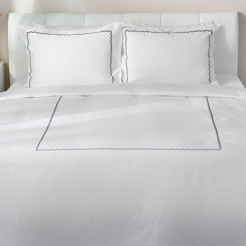 MINI SCALLOP Set așternut 4 piese