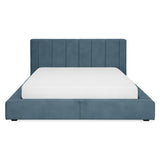 blue / bone-14-negru