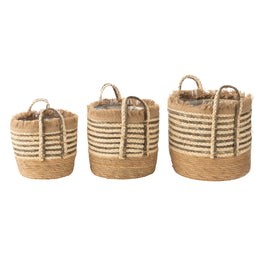 CORINT Set 3 coșuri depozitare