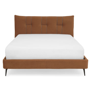 LARWIN Pat tapițat, 160x200cm, somieră inclusă