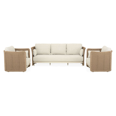 CATALINA Set mobilier terasă/grădină, canapea, 2 fotolii