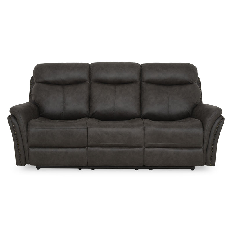 CROWSON Canapea 3 locuri, reclinere electrice, stofă