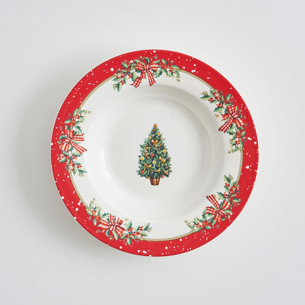MAGIC CHRISTMAS Farfurie supă, porțelan, D.22cm