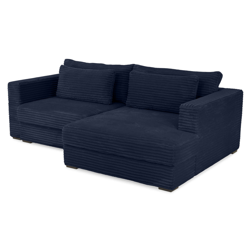 ERDING Colțar extensibil, șezlong stânga/dreapta, ladă depozitare inclusă, stofă