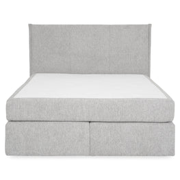 CARLINI Pat tapițat boxspring, 160x200cm, saltea inclusă