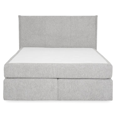 CARLINI Pat tapițat boxspring, 160x200cm, saltea inclusă