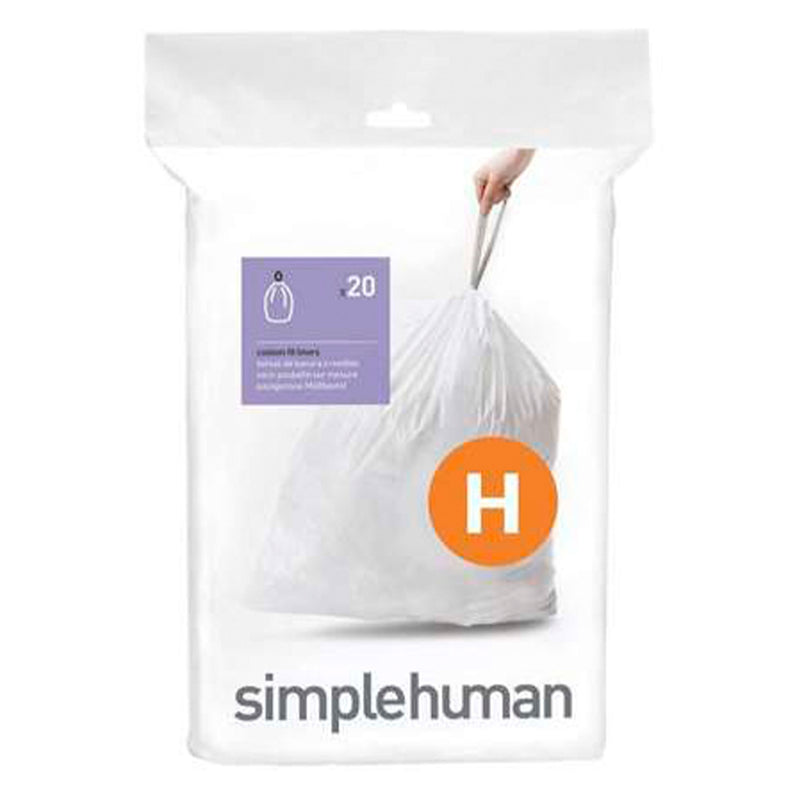 SIMPLEHUMAN Set 20 saci gunoi, 30-35L