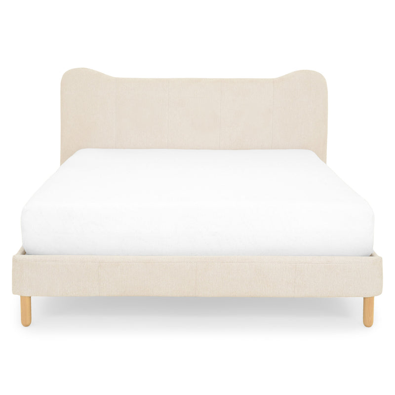 MINEOLA Pat tapițat, 160x200cm, somieră inclusă