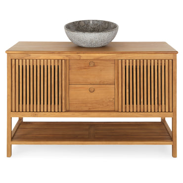 FUSION Set mobilier baie, mască lavoar și lavoar marmură