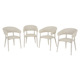 NEXUS Set mobilier terasă/grădină, 4 scaune