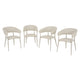 NEXUS Set mobilier terasă/grădină, 4 scaune