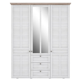 LYNELLE Dulap 3 uși, 3 sertare