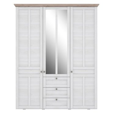 LYNELLE Dulap 3 uși, 3 sertare