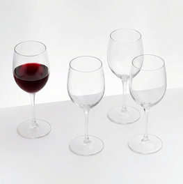 PUNTO Set 4 pahare vin roșu, 460ml