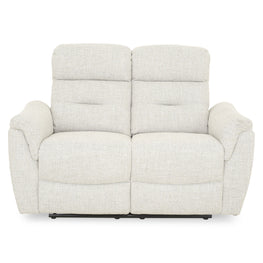 ROSELAND Canapea 2 locuri, 2 reclinere electrice, stofă