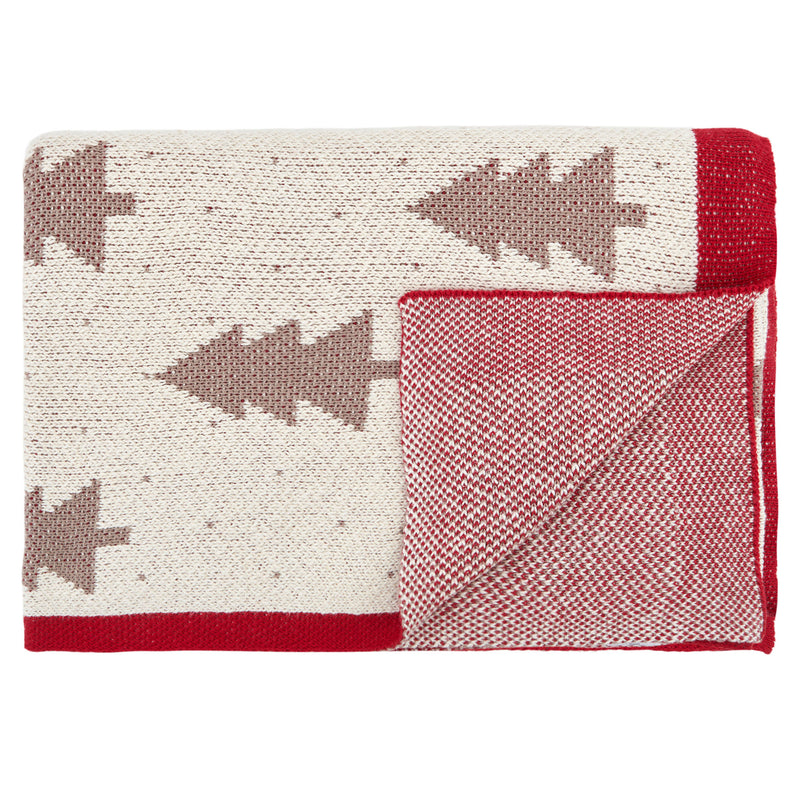 CHRISTMAS TREES Pled, 130x170cm