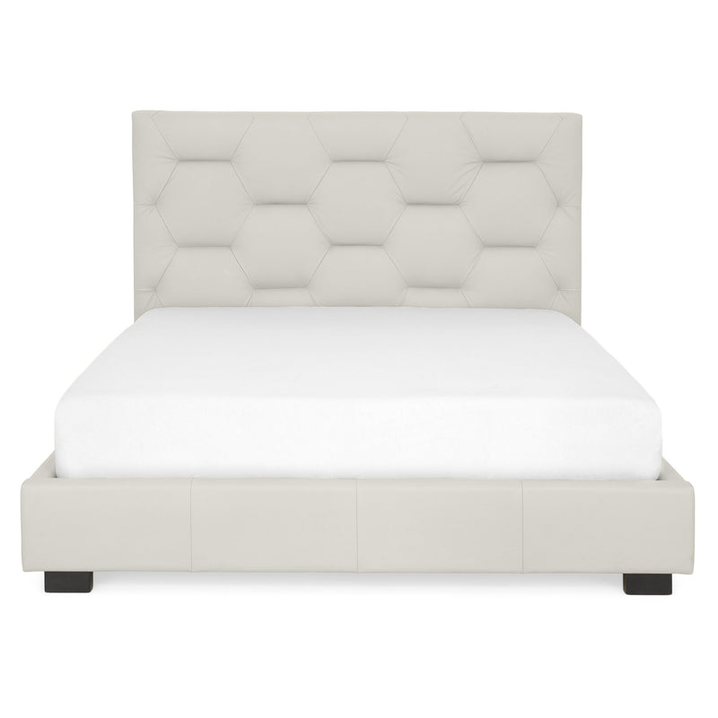 KAITLIN Pat tapițat, 160x200cm, somieră și ladă depozitare incluse