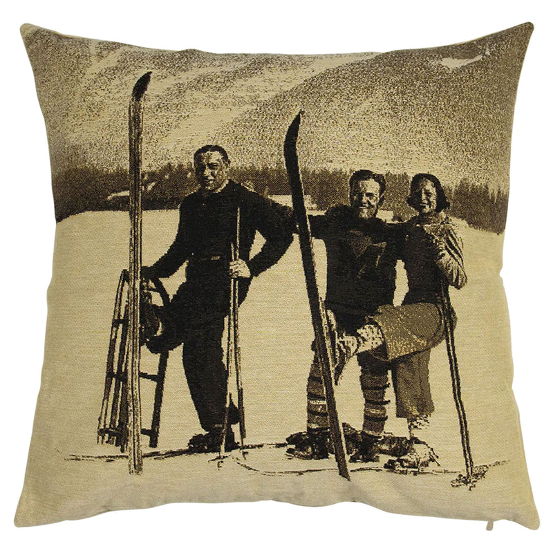 3 SKIERS Pernă decorativă, 45x45cm