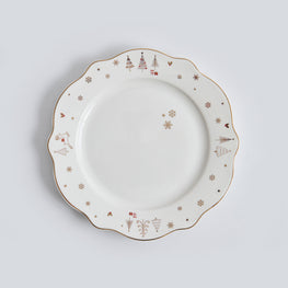 SAVOY Farfurie aperitiv, porțelan, D.20cm