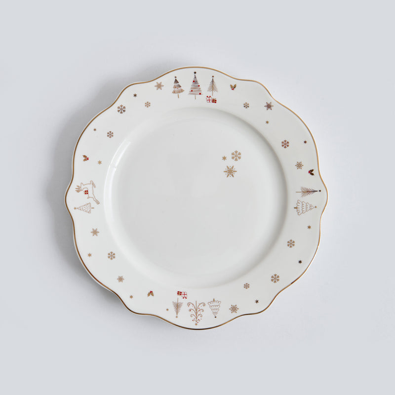 SAVOY Farfurie aperitiv, porțelan, D.20cm