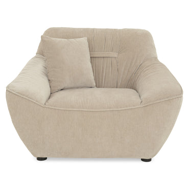 BEGONA Fotoliu, 1 pernă inclusă, stofă