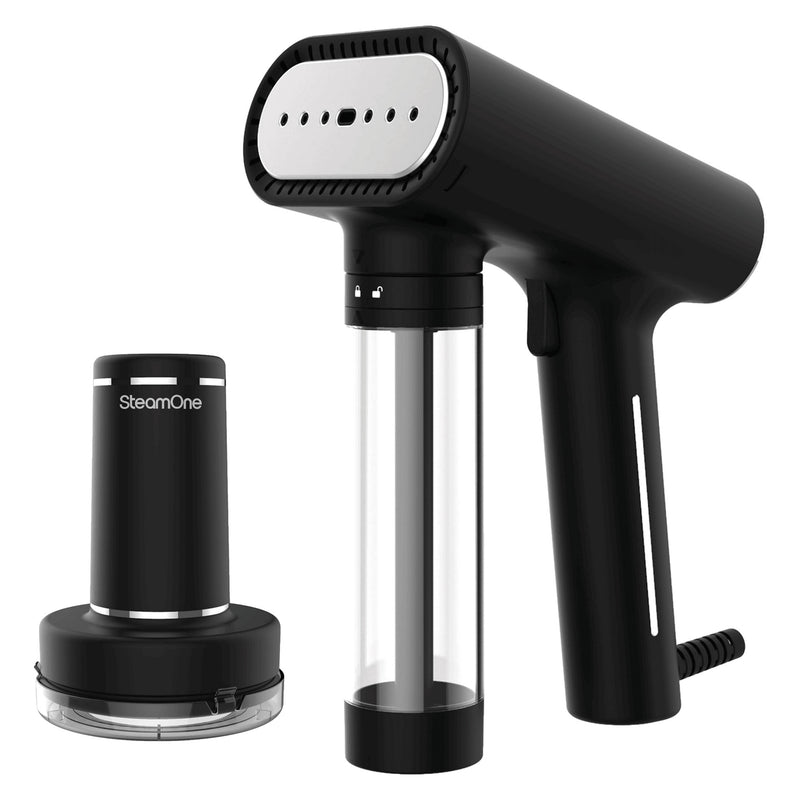 STEAM ONE - KARL Set aparat de călcat vertical și aparat de curățat scame