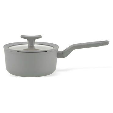 BALANCE Cratiță cu mâner și capac, aluminiu, D.18cm