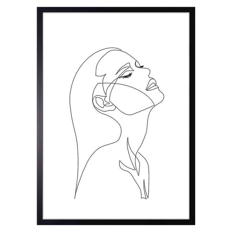 WOMAN FACE Tablou
