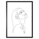 WOMAN FACE Tablou