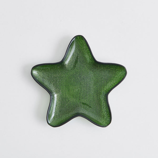 STAR Platou servire, sticlă, D.23cm