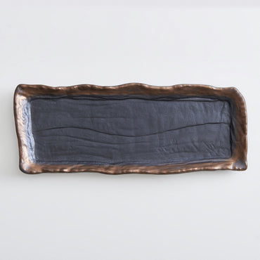 METEORITE Platou servire, porțelan, L.42cm