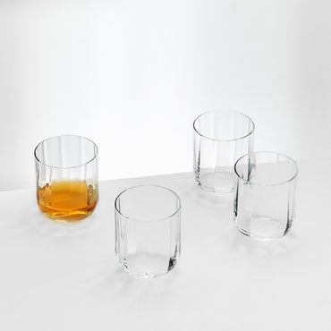 JAZZ Set 4 pahare whiskey, 350ml