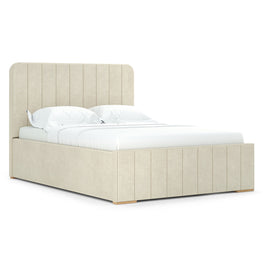 MODE CASMIR Pat copii 140x200, ladă depozitare, somieră inclusă