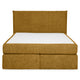 CARLINI Pat tapițat boxspring, 160x200cm, saltea inclusă