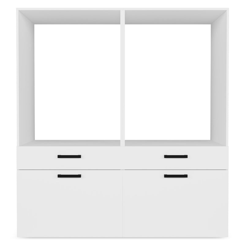 WASH&STORE Set mobilier baie, 2 dulapuri baie depozitat mașina spălat/uscător
