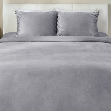 UNI VELVET Set așternut 4 piese, 200x220cm