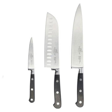 LICORNE Set 3 cuțite bucătărie, inox