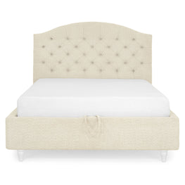 PALOMA Pat tapițat, 160x200cm, somieră rabatabilă și ladă incluse