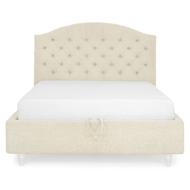 PALOMA Pat tapițat, 160x200cm, somieră rabatabilă și ladă incluse